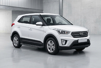 Hyundai Creta 2014–2020 Sidosteg Allmond Black (2 st, aluminium) foto 1