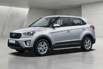 Hyundai Creta 2014–2020 Sidosteg Fullmond (2 st, aluminium) foto 1
