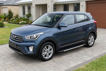 Hyundai Creta 2014–2020 Sidosteg RedLine (2 st, aluminium) foto 1