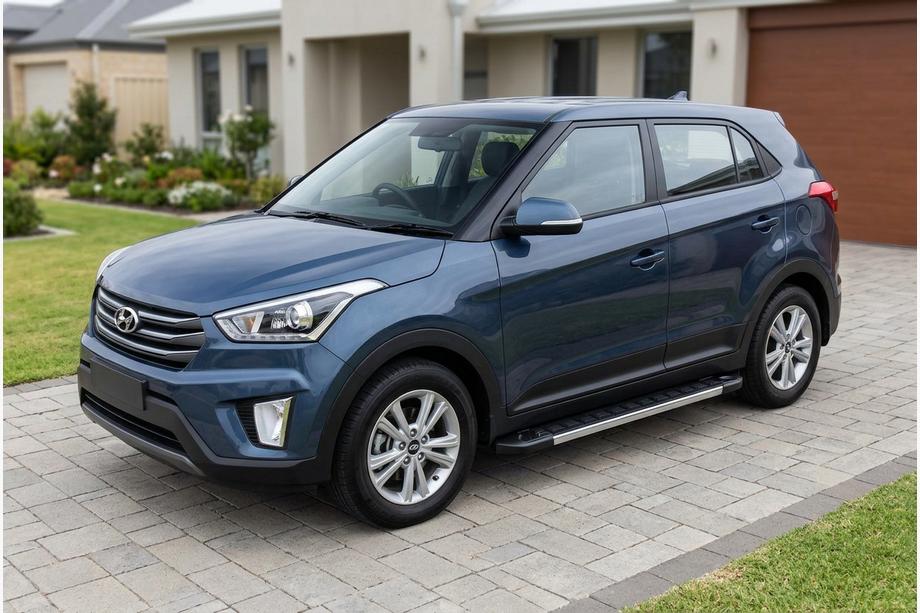 Hyundai Creta 2014–2020 Sidosteg RedLine (2 st, aluminium) Image