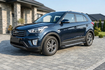 Hyundai Creta 2014–2020 Sidosteg Vision New Black (2 st, aluminium) foto 1