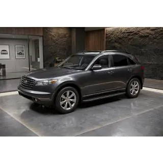 Sidosteg Bosphore Black (2 st, aluminium) Infiniti FX 2003–2008 foto 1