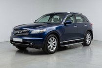 Infiniti FX 2003–2008 Sidosteg Maya V1 (2 st, aluminium) foto 1