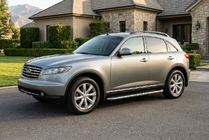 Infiniti FX 2003–2008 Sidosteg Maydos V1 (2 st, aluminium) foto 1