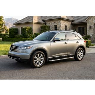 Sidosteg Maydos V1 (2 st, aluminium) Infiniti FX 2003–2008 foto 1