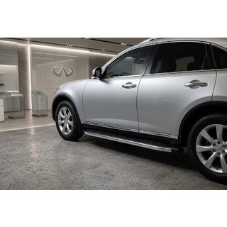 Sidosteg BlackLine (2 st, aluminium) Infiniti FX 2003–2008 foto 1