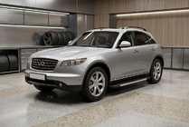 Infiniti FX 2003–2008 Sidosteg RedLine (2 st, aluminium) foto 1