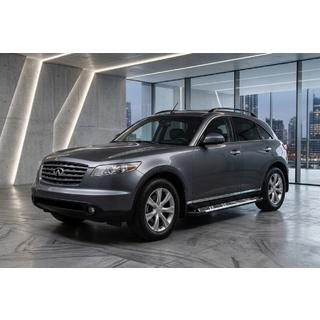 Sidosteg Sunrise (2 st, aluminium) Infiniti FX 2003–2008 foto 1