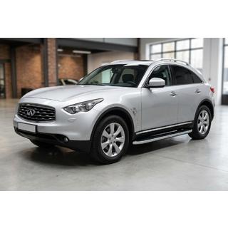 Sidosteg Tayga Grey (2 st, aluminium) Infiniti FX 2003–2008 foto 1