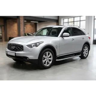 Sidosteg Tayga Grey (2 st, aluminium) Infiniti FX 2003–2008 foto 1