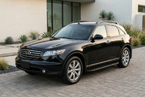 Infiniti FX 2003–2008 Sidosteg Tayga Black (2 st, aluminium) foto 1