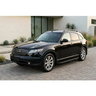 Sidosteg Tayga Black (2 st, aluminium) Infiniti FX 2003–2008 foto 1