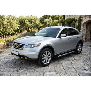 Sidosteg Vision New Black (2 st, aluminium) Infiniti FX 2003–2008 foto 1