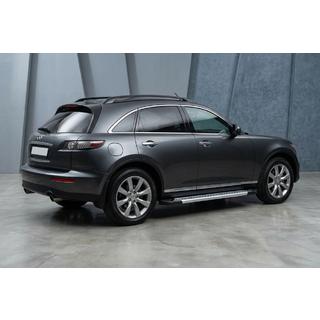 Sidosteg Vision New Grey (2 st, aluminium) Infiniti FX 2003–2008 foto 1