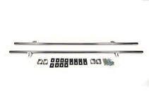 BMW X3 E83 2003–2010 Sidorör 42 mm (2 st, rostfritt) foto 4