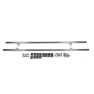 Sidorör 42 mm (2 st, rostfritt) BMW X3 E83 2003–2010 foto 1