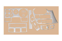 DAF 95XF 1997–2002 Instrumentpanelinlägg (aluminiumlook) foto 1