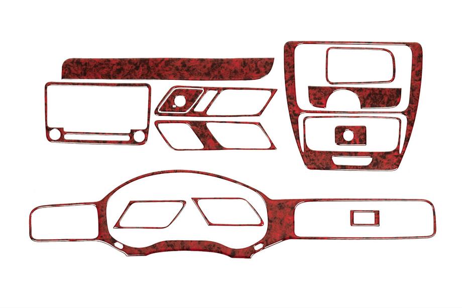 Volkswagen Jetta 2011–2018 Instrumentpanellister (2011-2014) Svart Image