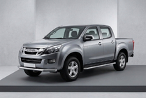 Isuzu D-Max 2011–2019 Sidosteg Maydos V1 (2 st, aluminium) foto 1