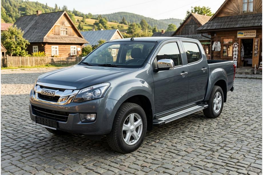 Isuzu D-Max 2011–2019 Sidosteg Rainbow (2 st, aluminium) Image