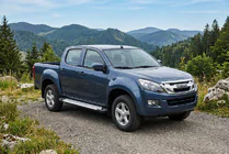 Isuzu D-Max 2011–2019 Sidosteg Allmond Grey (2 st, aluminium) foto 1