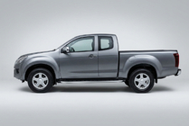 Isuzu D-Max 2011–2019 Sidosteg Fullmond (2 st, aluminium) foto 1