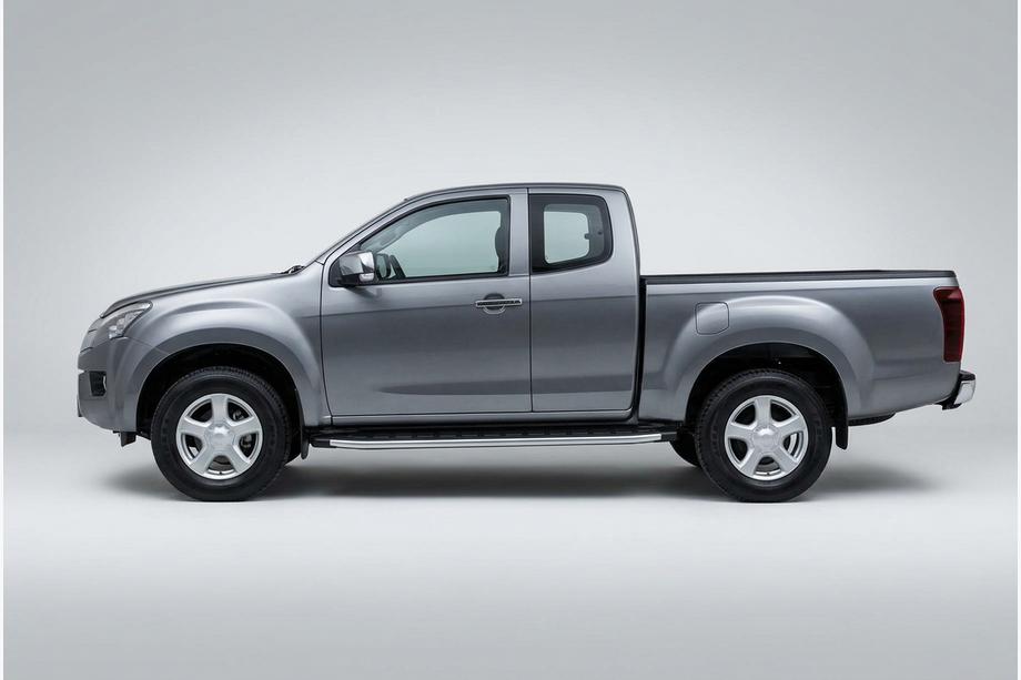 Isuzu D-Max 2011–2019 Sidosteg Fullmond (2 st, aluminium) Image