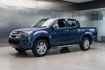 Isuzu D-Max 2011–2019 Sidosteg Sunrise (2 st, aluminium) foto 1