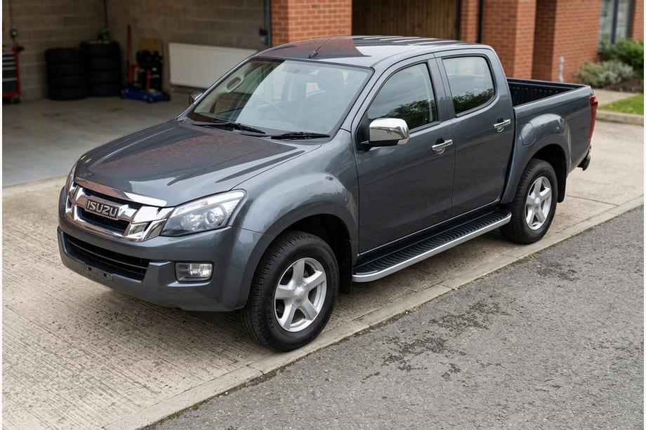 Isuzu D-Max 2011–2019 Sidosteg Tayga Grey (2 st, aluminium) Image