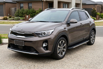 Kia Stonic 2017– Sidosteg Duru (2 st, aluminium) foto 1