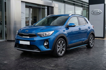 Kia Stonic 2017– Sidosteg Maya Blue (2 st, aluminium) foto 1