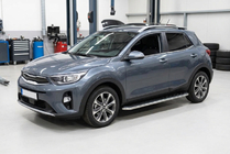 Kia Stonic 2017– Sidosteg Maydos V1 (2 st, aluminium) foto 1