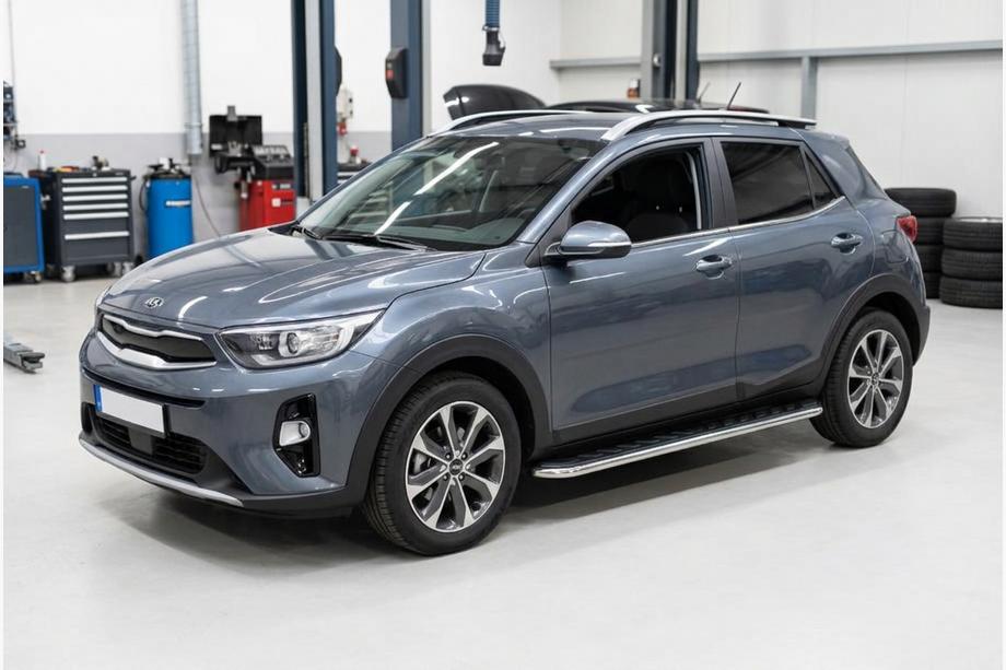 Kia Stonic 2017– Sidosteg Maydos V1 (2 st, aluminium) Image