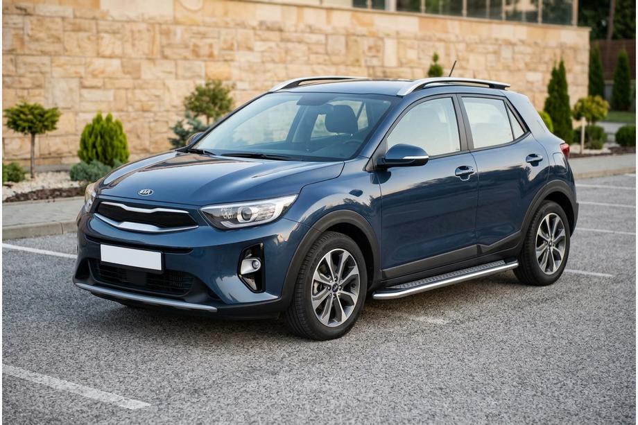 Kia Stonic 2017– Sidosteg Maydos V2 (2 st, aluminium) Image