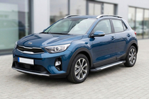Kia Stonic 2017– Sidosteg Line (2 st, aluminium) foto 1