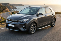 Kia Stonic 2017– Sidosteg Tayga Grey (2 st, aluminium) foto 1