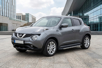 Nissan Juke 2020– Sidosteg Duru (2 st, aluminium) foto 1