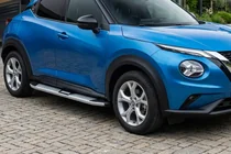 Nissan Juke 2020– Mevsim Grey sidosteg (2 st, aluminium) foto 1