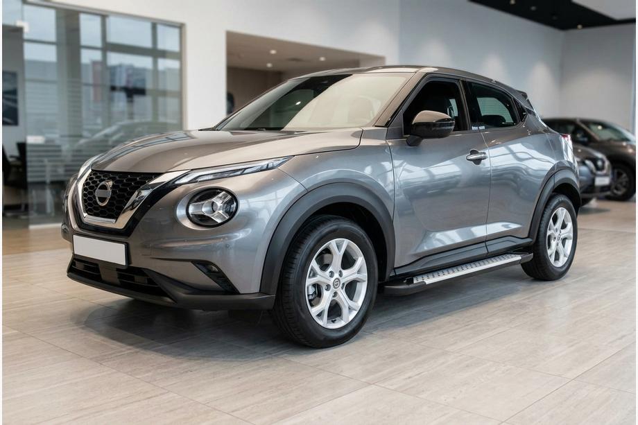 Nissan Juke 2020– Sidosteg Allmond Grey (2 st, aluminium) Image