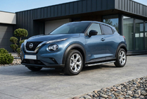 Nissan Juke 2020– Sidosteg Fullmond (2 st, aluminium) foto 1