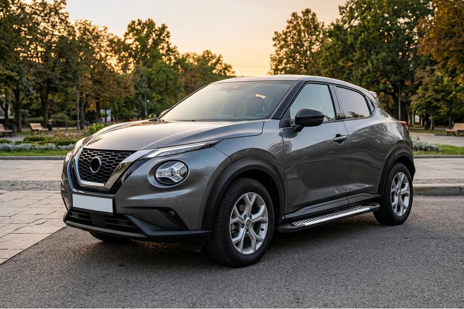 Nissan Juke 2020– Sidosteg Line (2 st, aluminium) Image