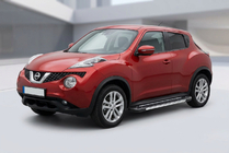 Nissan Juke 2020– Sidosteg RedLine (2 st, aluminium) foto 1