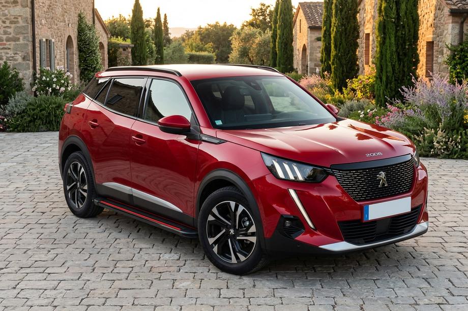 Peugeot 2008 2019– Sidosteg Maya Red (2 st, aluminium) Image
