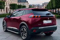 Peugeot 2008 2019– Sidosteg Fullmond (2 st, aluminium) foto 1
