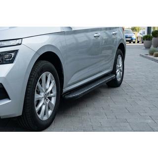 Sidosteg Bosphore Black (2 st, aluminium) foto 1