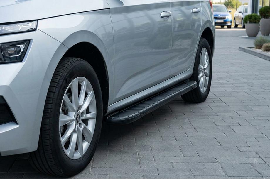Skoda Kamiq 2019– Sidosteg Bosphore Black (2 st, aluminium) Image