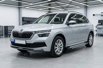 Skoda Kamiq 2019– Sidosteg Rainbow (2 st, aluminium) foto 1