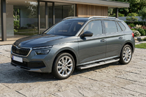 Skoda Kamiq 2019– Mevsim Grey sidosteg (2 st, aluminium) foto 1