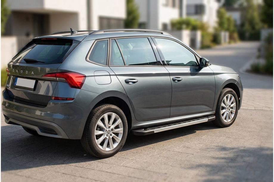 Skoda Kamiq 2019– Sidosteg RedLine (2 st, aluminium) Image