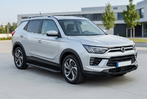 SsangYong Korando 2019– Sidosteg Bosphore Black (2 st, aluminium) foto 1